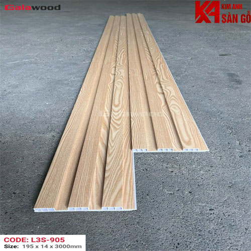 Tấm Ốp Lam 3 Sóng Thấp Galawood L3S-905